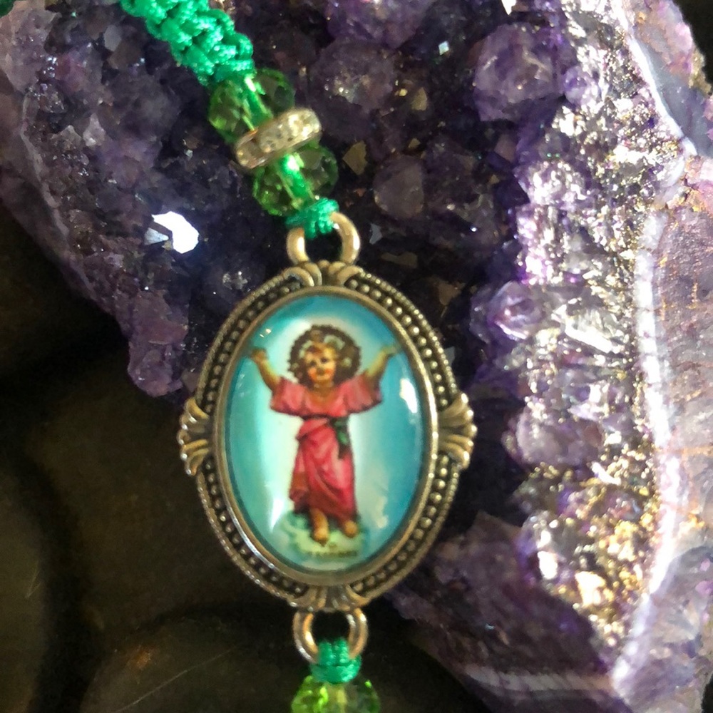 Divine Child knotted bracelet
